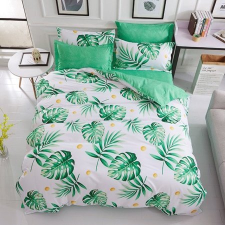 Bedding in leaves 160x200 set 4-PIECES - Bed linen