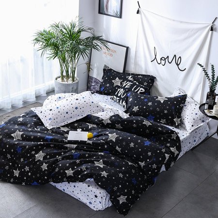 Bedding set with stars 160x200 3-piece set - Bedding