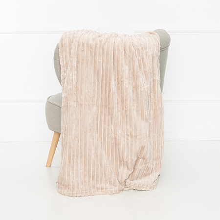 Beige quilt blanket 160x200 - Blankets