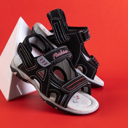 Black boys 'sandals with Velcro Elbrus - Footwear