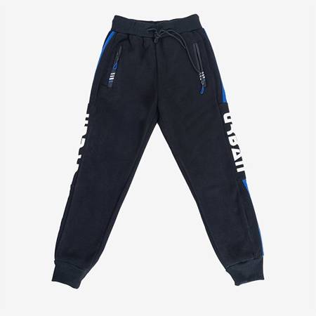 Black boys' sweatpants - Clothing