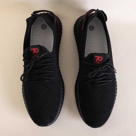 Black men's sports shoes Tasya - Footwear