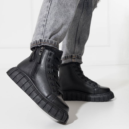 Black women's insulated boots Sakira - Footwear