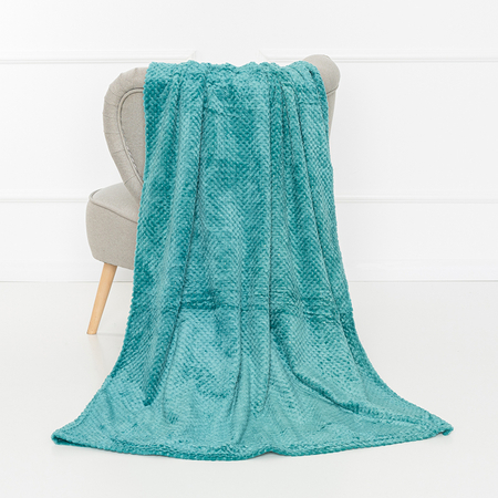 Blue quilt blanket 160x200 - Blankets