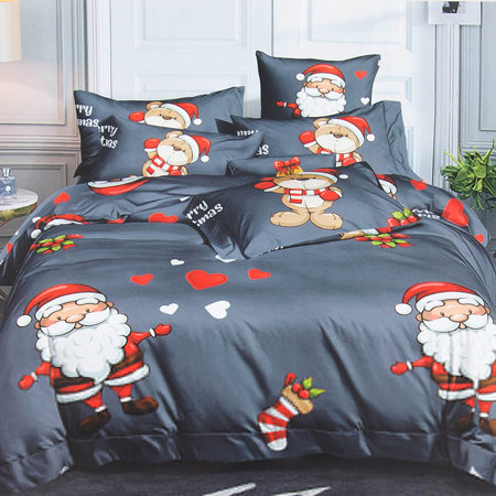 Christmas bed linen 160x200 3-piece set - bed linen