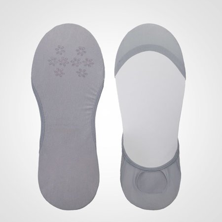 Gray women's ballerina feet - Socks