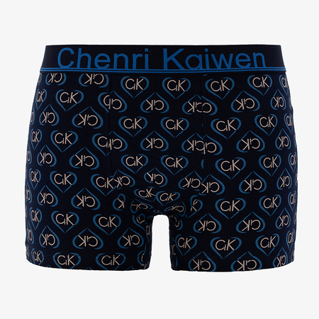 Navy blue men's boxer shorts - Underwear