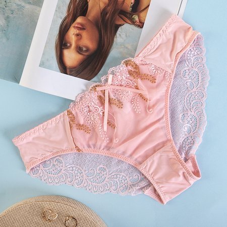 Pink lace panties - Underwear