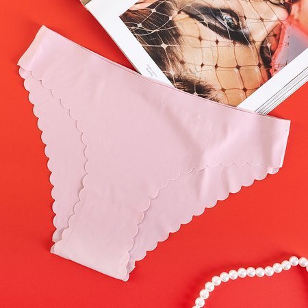 Pink seamless panties for women - Underwear