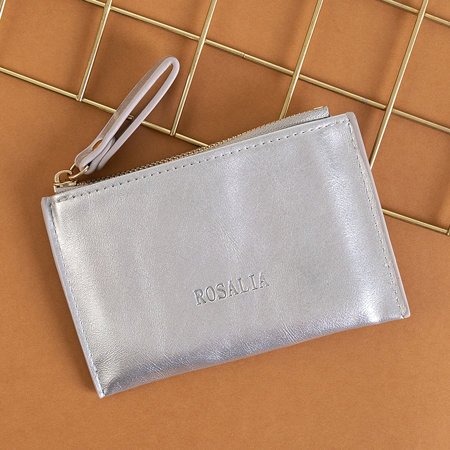 Silver small wallet for cards - Wallet