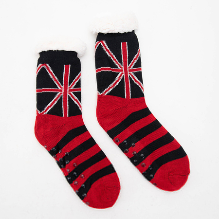 Women's winter socks with patterns - Underwear