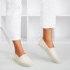 Beige Women's Slip-on Sneakers Slavarina - Footwear
