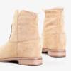 Beige boots a'la cowboy boots on a covered wedge Terband - Shoes