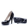 Black, Tanja lacquered pumps - Footwear 1