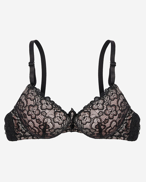 Black and pink women's lace bra - Lingerie