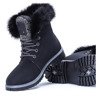 Black insulated boots Ellah - Footwear