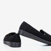 Black openwork moccasins Verinda - Footwear