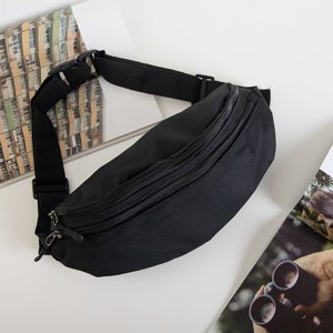 Black sports unisex bum bag - Bags