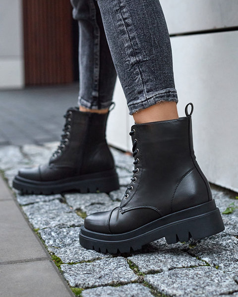 Black women's bagger boots Toppeto- Footwear