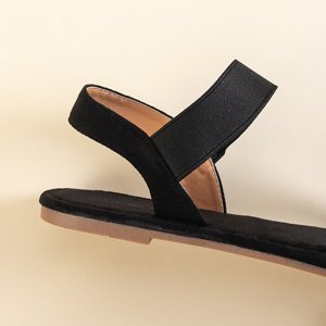 Black women's eco-suede sandals Wiskonsin - Footwear