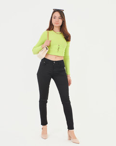 Black women's jeans trousers - Clothing