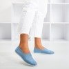 Blue Slavarina women's slip-on sneakers - Footwear 1