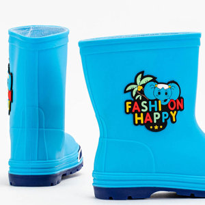 Blue Ukali children's rain boots - Footwear