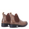 Brown boots with an elastic upper Winona - Footwear