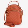 Brown women's handbag a'la backpack - Handbags