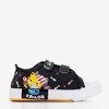 Children's black sneakers with a Drio print - Footwear