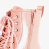 Children's pink lacquered Isibeal bags - Shoes