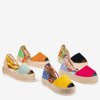 Colorful women's sandals a'la espadrilles Irimida - Footwear