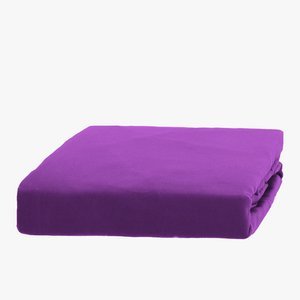 Cotton purple sheet with an elastic band 160x200 - Sheets