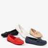 Dark blue loafers with bow Orisa - Footwear 1