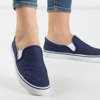 Dark blue sports women's slip - on Prissa - Footwear 1
