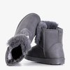Dark gray women's snow boots with embellishments Iracema - Footwear