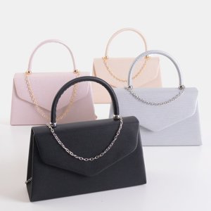 Elegant Pink Chain Handbag - Accessories