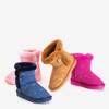 Fuchsia children's snow boots with fur Xialo - Footwear