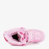 Girls' pink snow boots with Edna heart print - Footwear