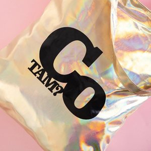 Gold holographic Co Tam shoulder bag - Accessories