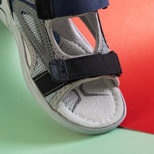 Gray boys 'Asitop velcro sandals - Footwear