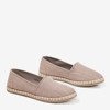 Gray - brown fabric espadrilles Kolessa - Footwear 1