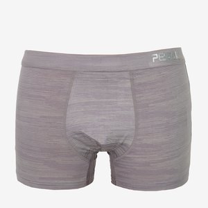 Gray men's boxer shorts - Underwear