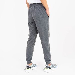 Gray men's sweatpants - Clothing