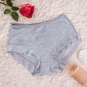 Gray women's panties panties - Underwear