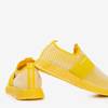 Ladies 'yellow slip sports shoes - on Andalia - Footwear