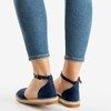 Leilane women's dark blue espadrilles - Footwear 1