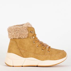 Light brown women's Molisano snow boots - Shoes