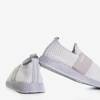 Light gray women's sports slip shoes - on Andalia - Footwear