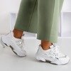 Lyon women's white sports sneakers - Footwear
